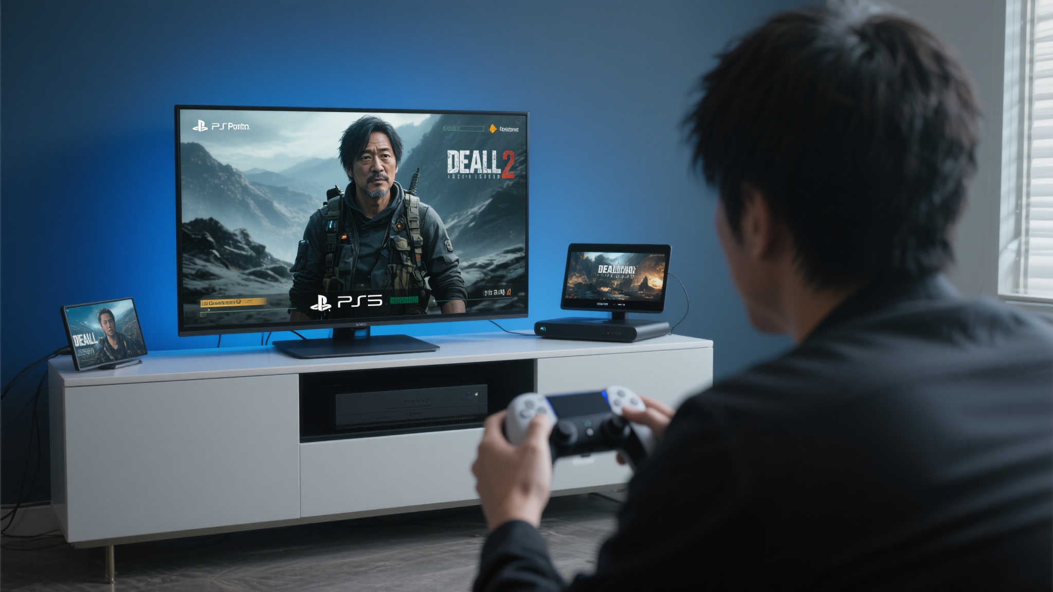 粉丝用PS Portal串流体验《死亡搁浅2》,岛哥哥惊喜不已 粉丝用PS Portal串流体验《死亡搁浅2》,岛哥哥惊喜不已