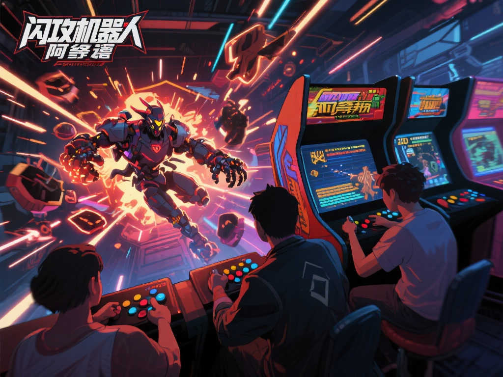 全新街机风游戏《闪攻机人阿修罗》预计4月底震撼登场 全新街机风游戏《闪攻机人阿修罗》预计4月底震撼登场