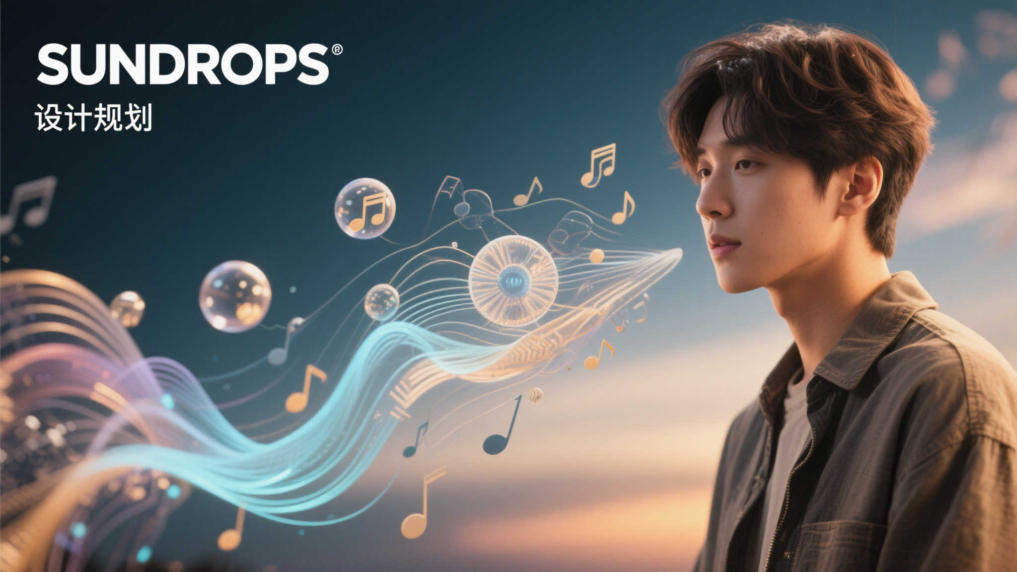 SUNDROPS发布《星空列车与白的旅行》全新风又音理模型