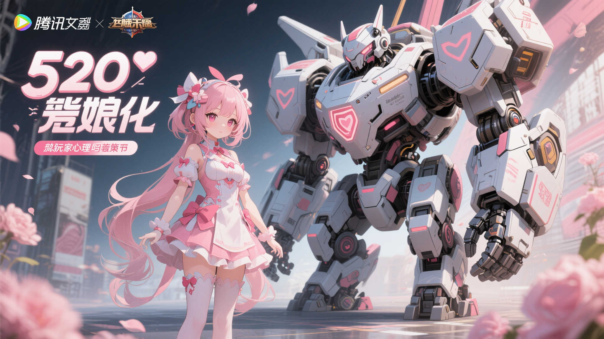 腾讯3A力作520创意玩法:机械巨兽“甜妹化”惊艳亮相! 腾讯3A力作520创意玩法:机械巨兽“甜妹化”惊艳亮相!