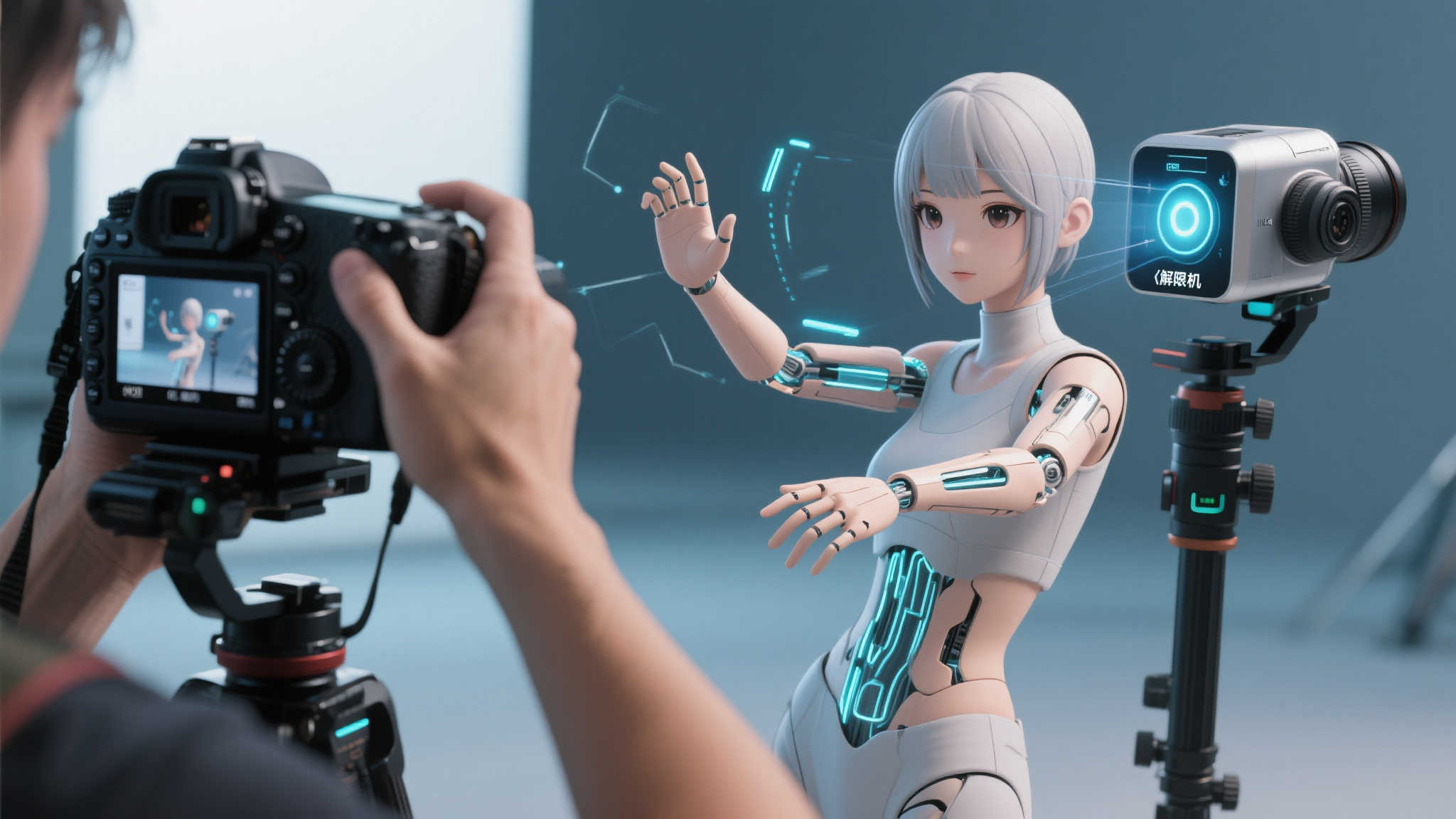 《解限机》拍照模式太自由！能手动控制身体部位摇晃